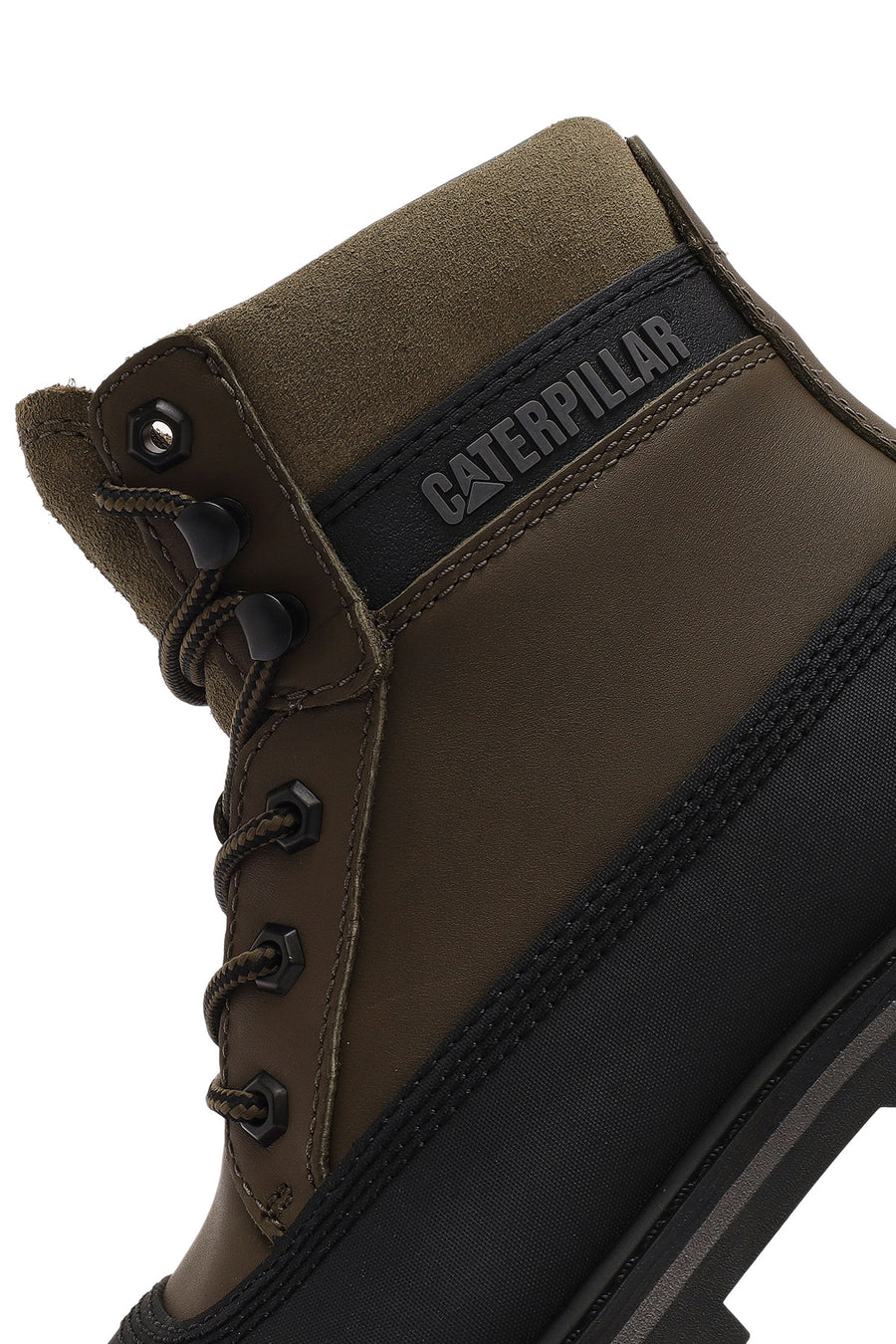 Caterpillar Erkek Yeşil Colorado Galosh Wp Bağcıklı Deri Postal Bot
