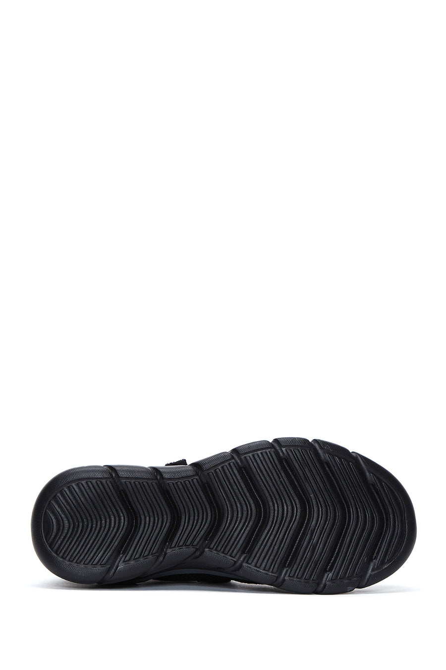 Women's Black Fabric Sneaker