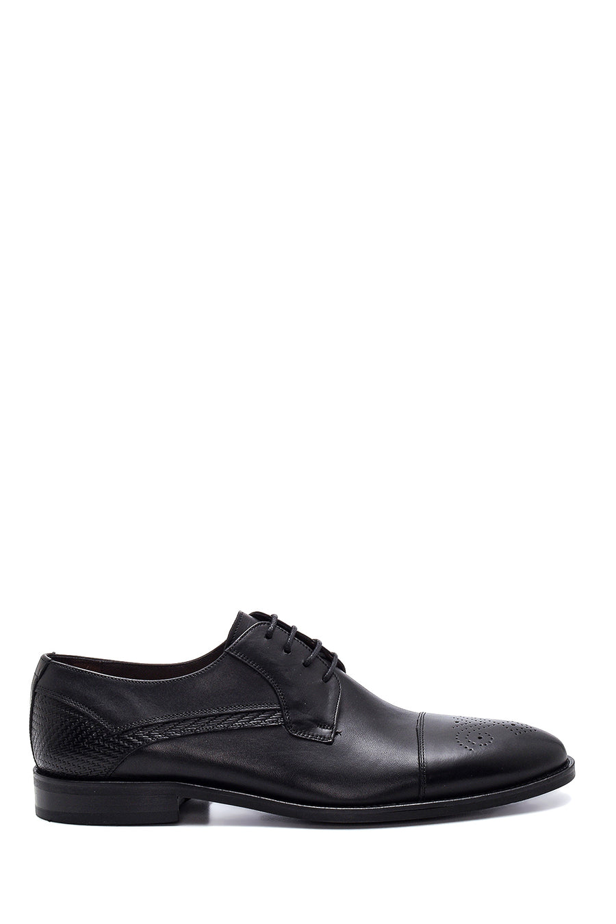 Men's Leather Pattern Detailed Classic Shoes 22SFD650018 | Derimod