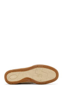 Men's Beige Lace-Up Nubuck Leather Casual Shoes | Derimod