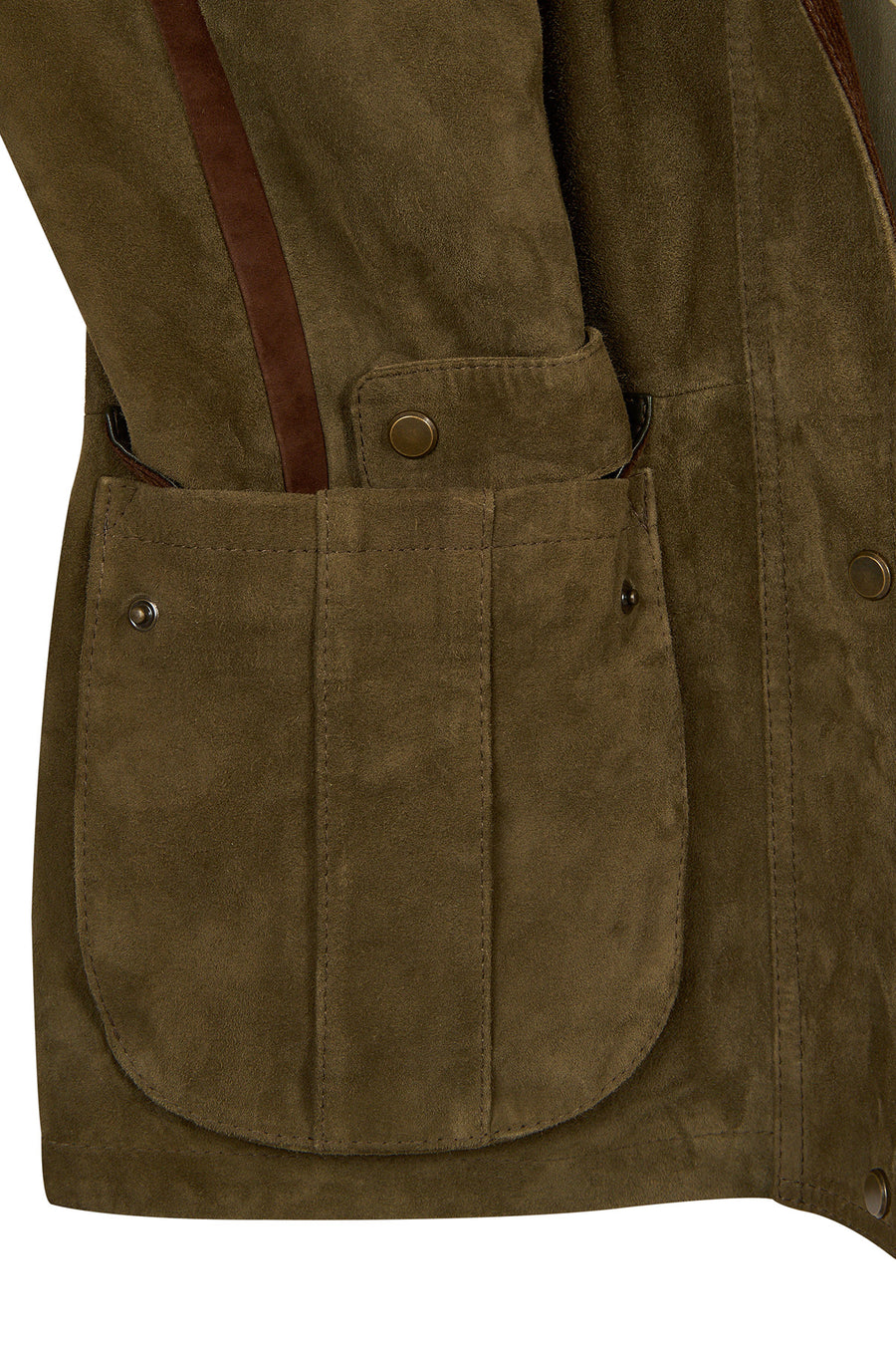 Liberty Woman Khaki Suede Jacket