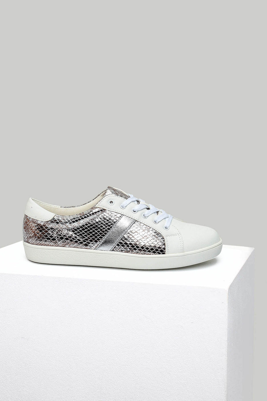 Beyaz-Vizon Kadın Sneaker