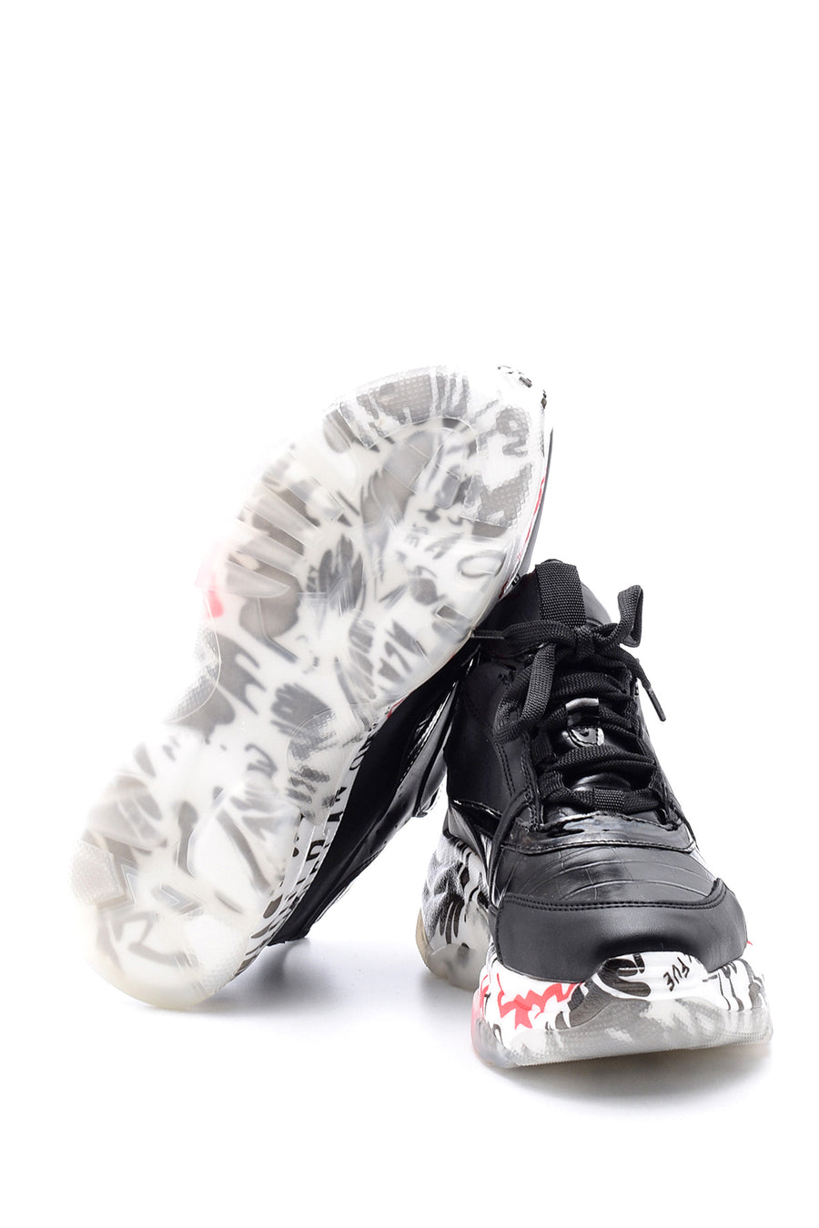Women's Transparent Sole Detailed Sneaker