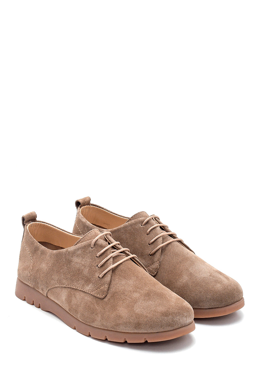 Women's Suede Oxford Shoes