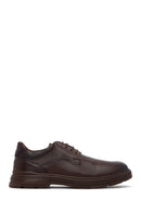Men's Brown Lace-Up Leather Casual Shoes | Derimod
