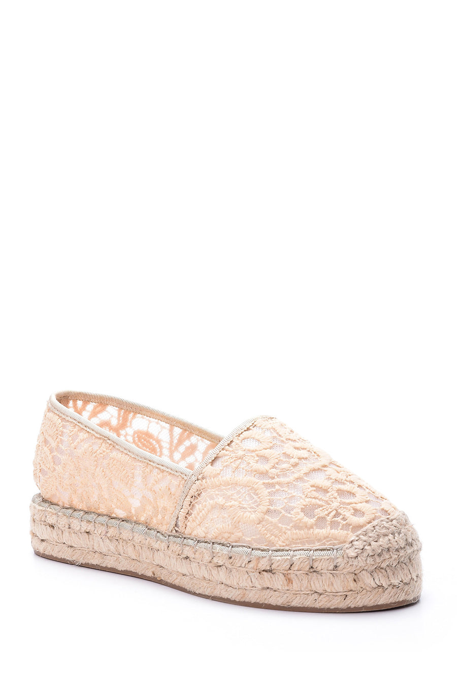 Women's Lace Detailed Espadrille Shoes