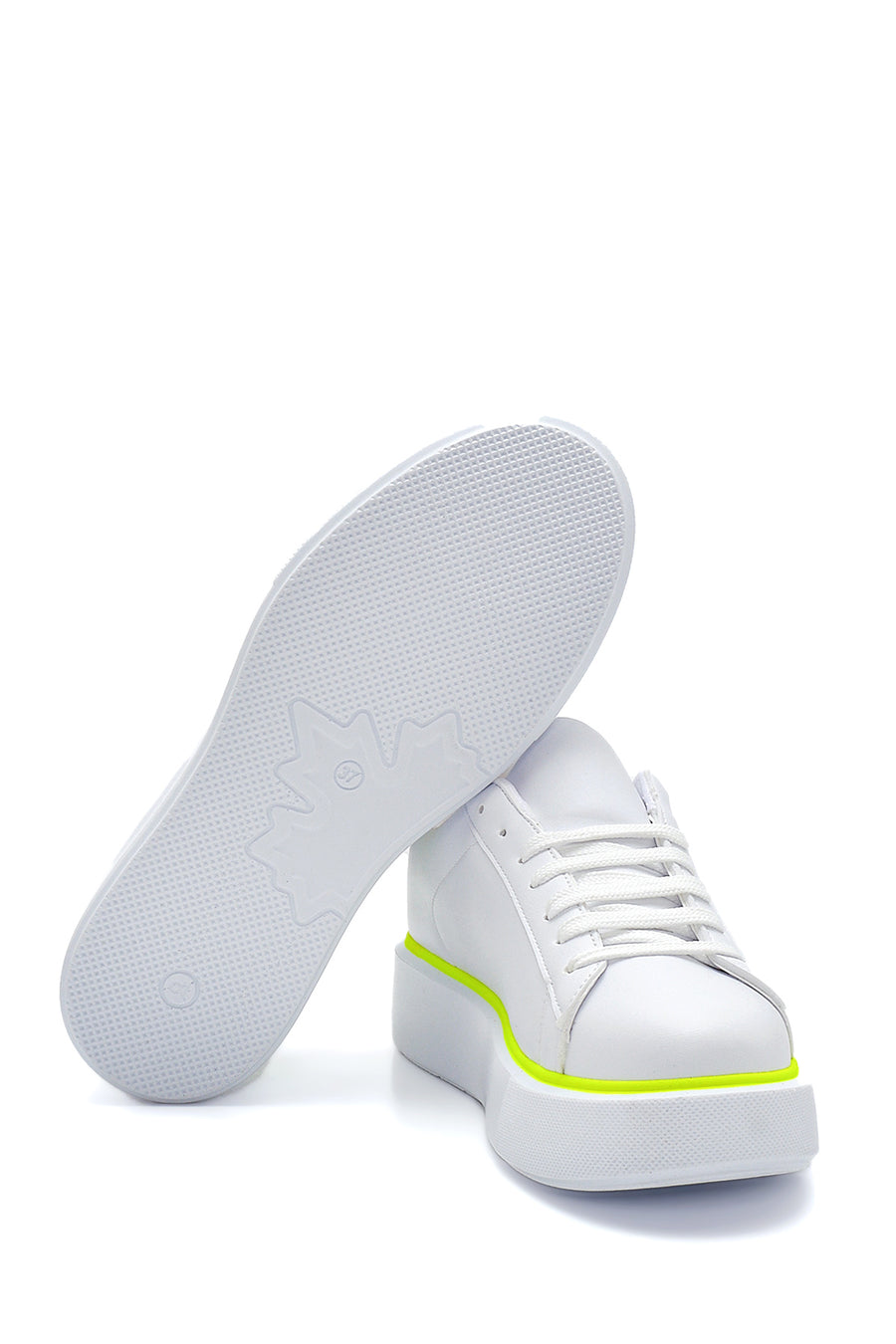 Women's Neon Detailed Sneaker