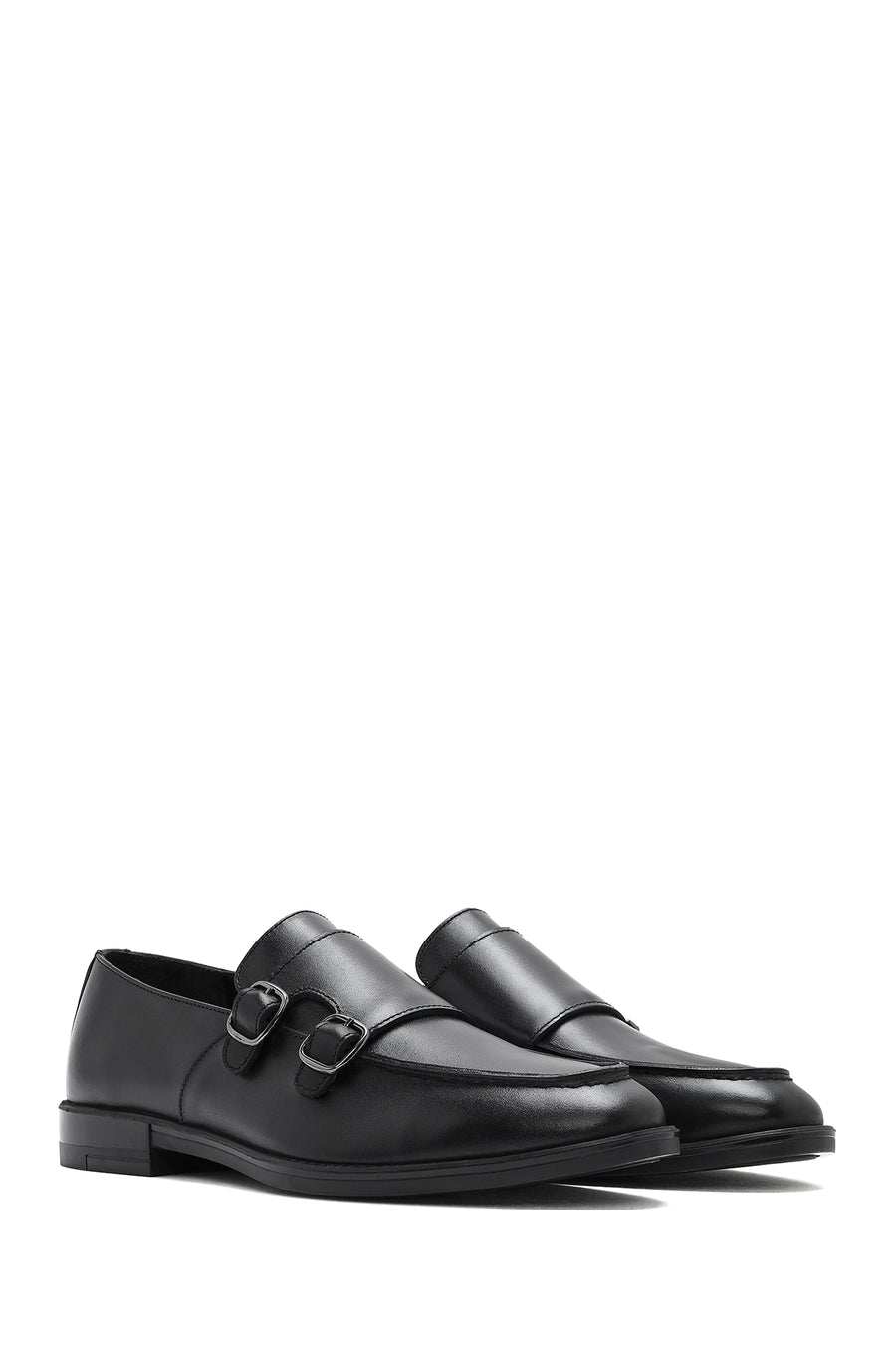 Men's Black Leather Classic Shoes