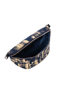 Women's Blue Long Strap Fabric Crossbody Bag | Derimod
