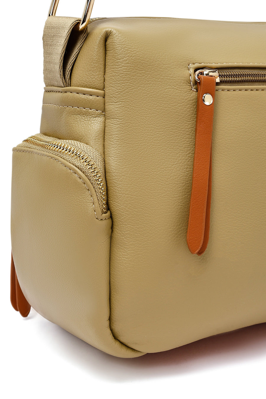 Women's Green Long Strap Crossbody Bag