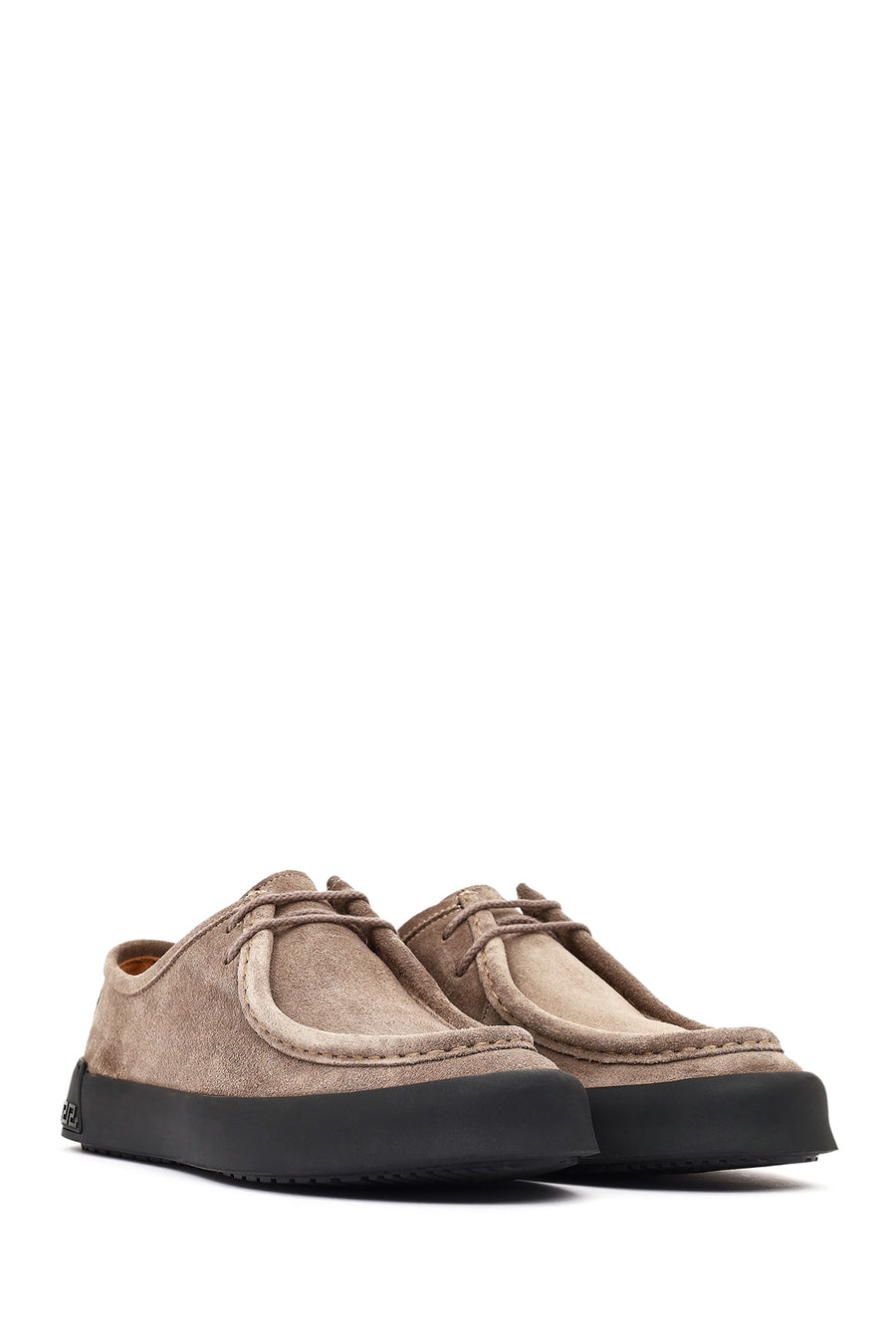 Men's Mink Lace-Up Suede Leather Casual Shoes