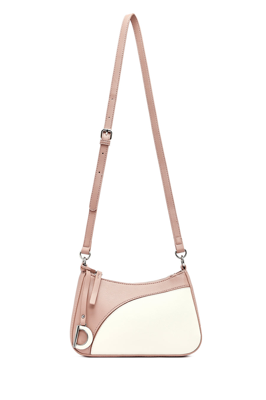 Women's Pink Long Strap Shoulder Bag