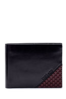 Men's Black Leather Wallet | Derimod