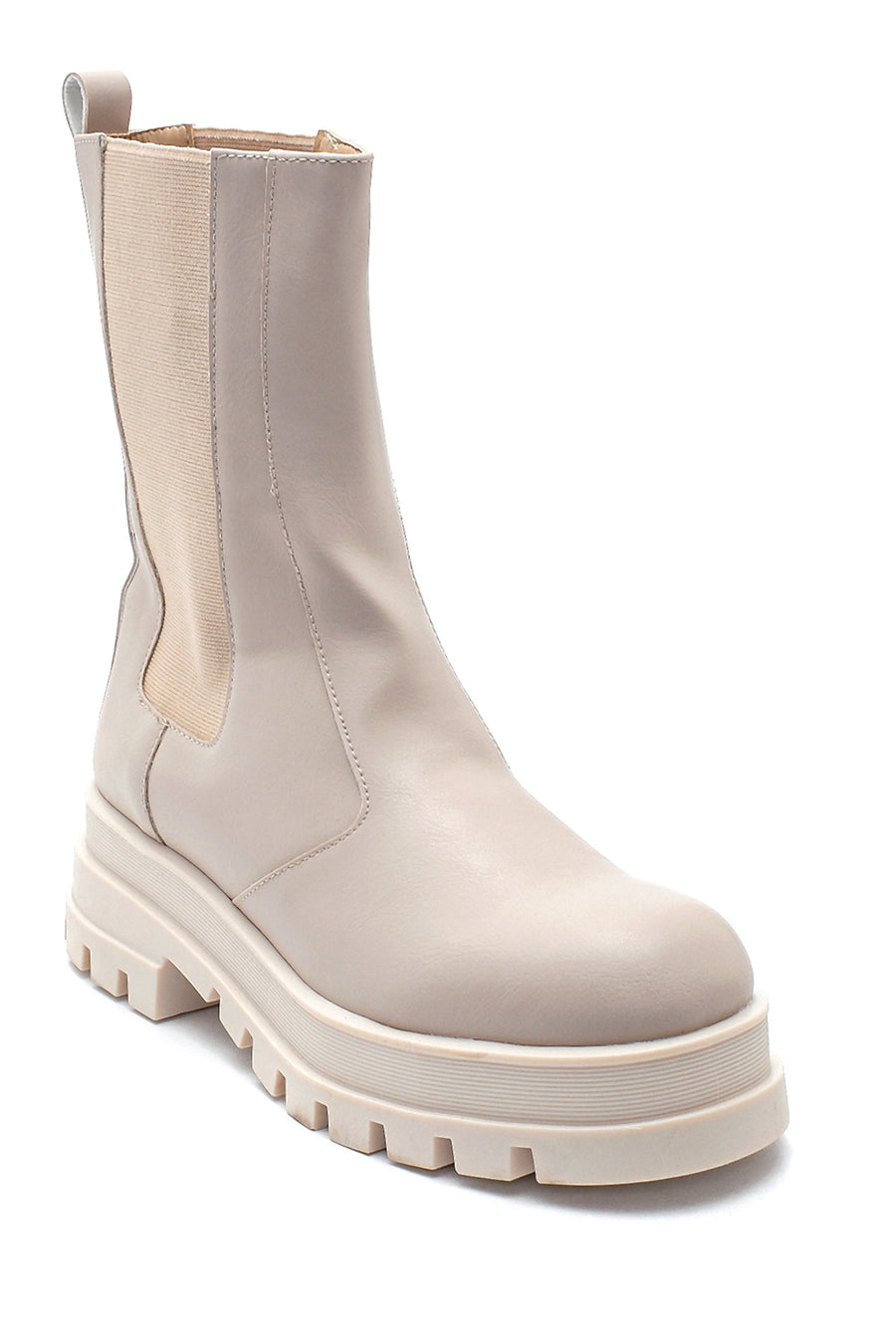 Women's Thick Sole Long Chelsea Boots