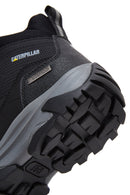 Caterpillar Women's Black Leather Waterproof Outdoor Boots | Derimod