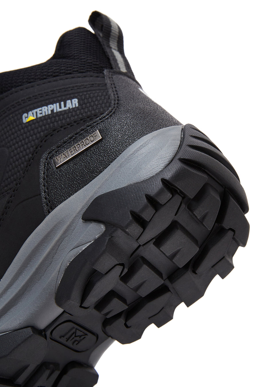 Caterpillar Women's Black Leather Waterproof Outdoor Boots