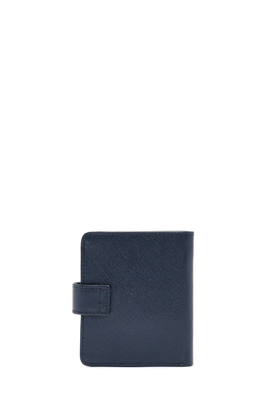 Men's Navy Blue Leather Card Holder