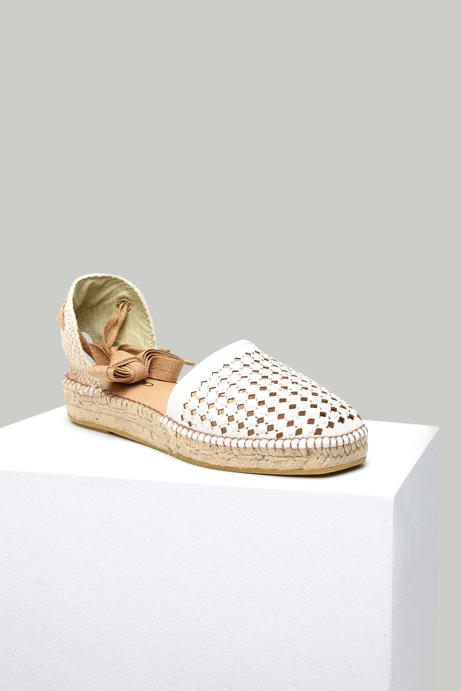 Women's Ankle Strap Espadrille Sandals 18SFD106214 | Derimod