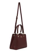 Woman Burgundy Long-Strap Shoulder Bag | Derimod