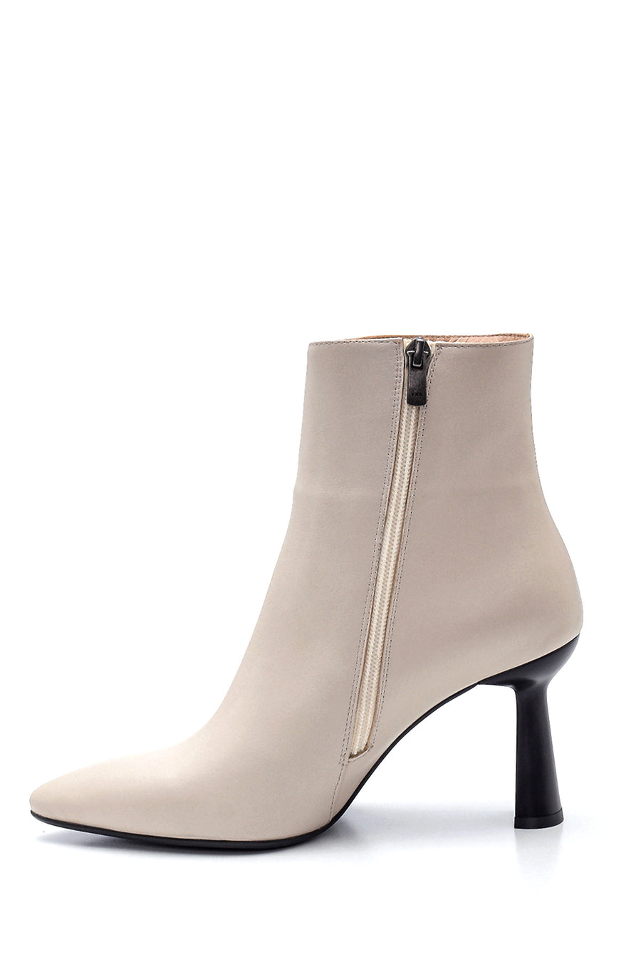 Women's Leather Heeled Boots