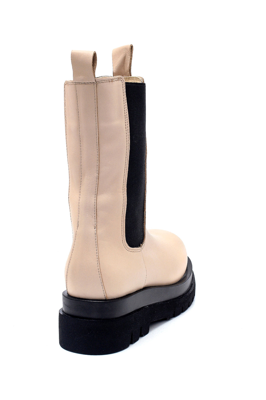 Women's Leather Thick Soled Boots