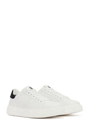 Erkek Beyaz Bağcıklı Sneaker | Derimod