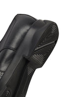 Men's Black Lace-Up Thick-Soled Leather Casual Shoe | Derimod