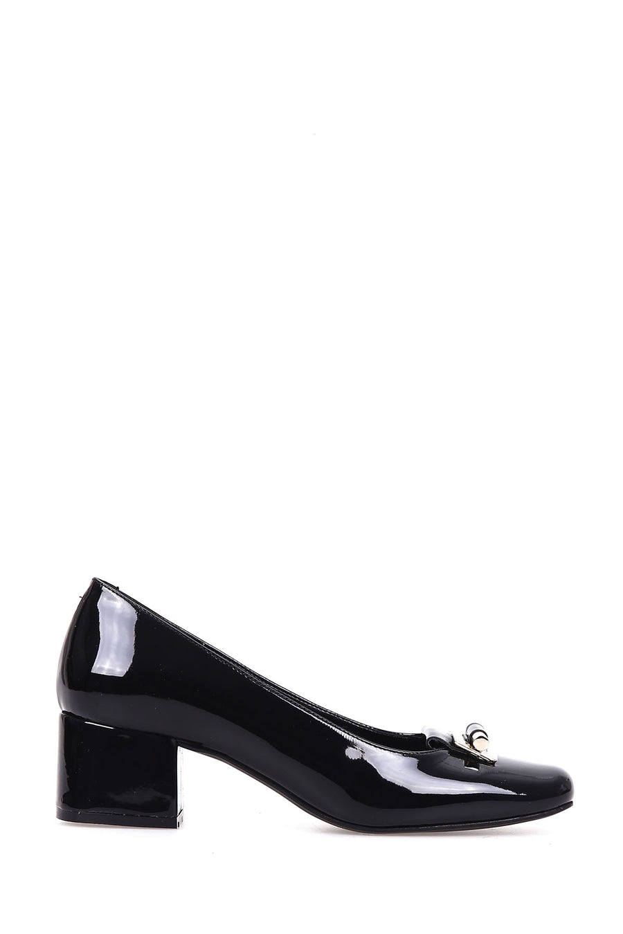 Buckle Detailed Women's Heeled Shoes 18WFE133316 | Derimod