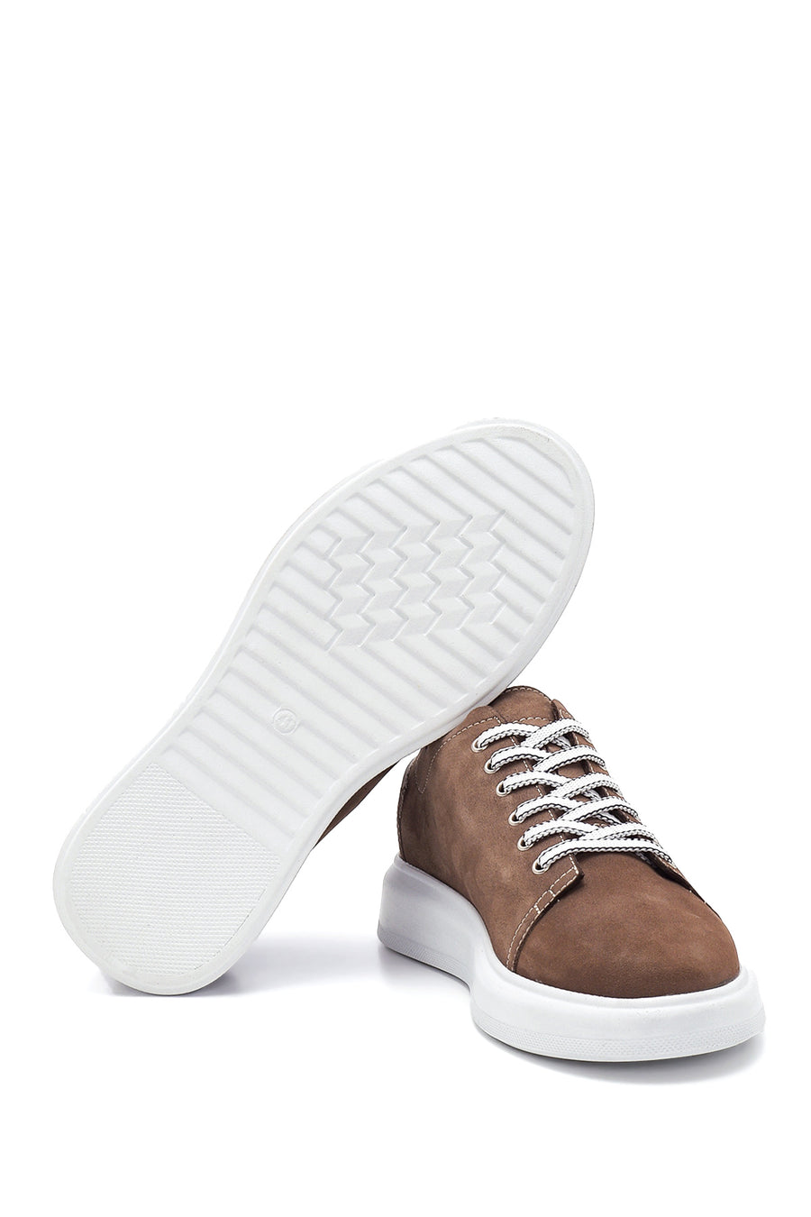 Erkek Deri Süet Sneaker