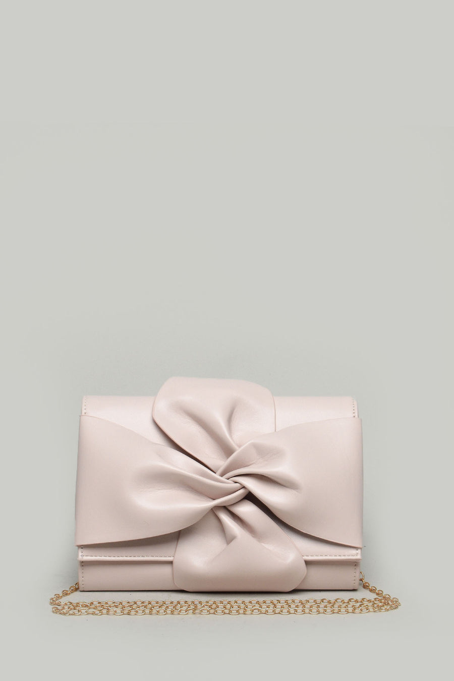 Light Pink Women's Portfolio with Bow Detail