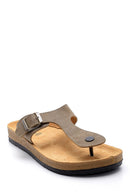 Men's Leather Slippers | Derimod