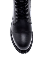 Women's Leather Zippered Boots | Derimod