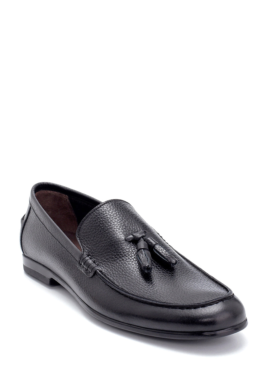 Men's Leather Tassel Detailed Loafer