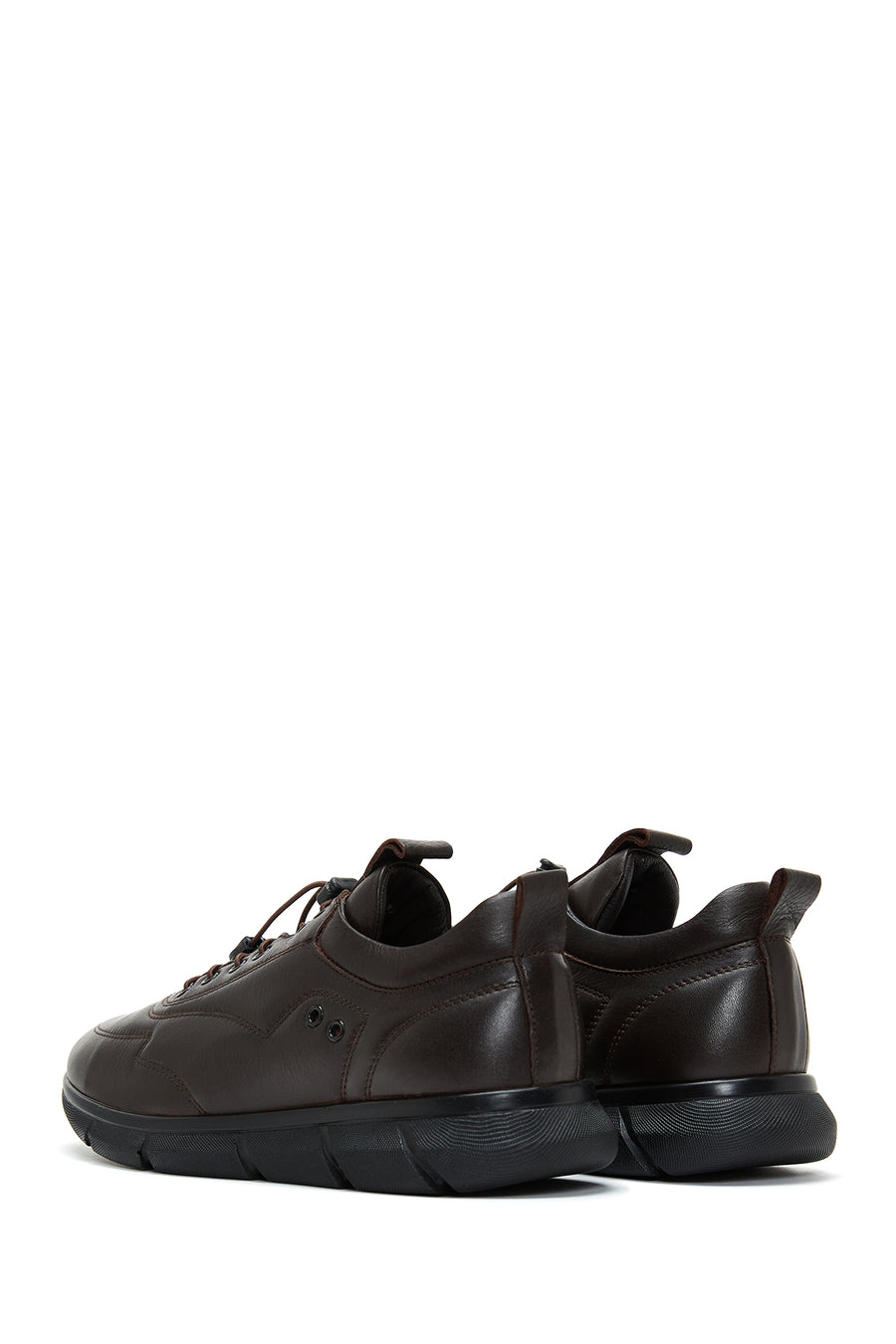 Men's Brown Leather Casual Shoes