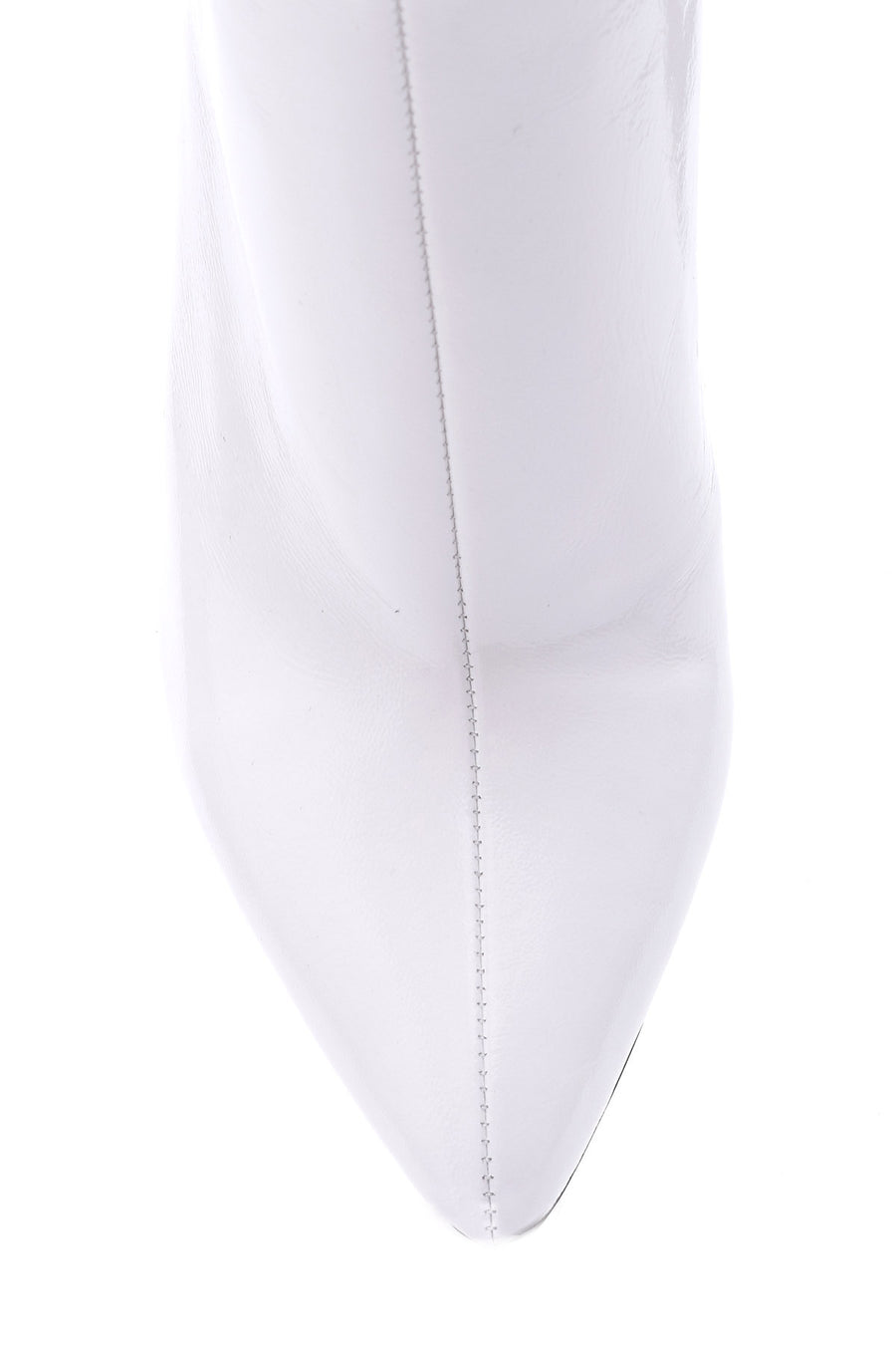 Women's Metal Heeled Leather Boots