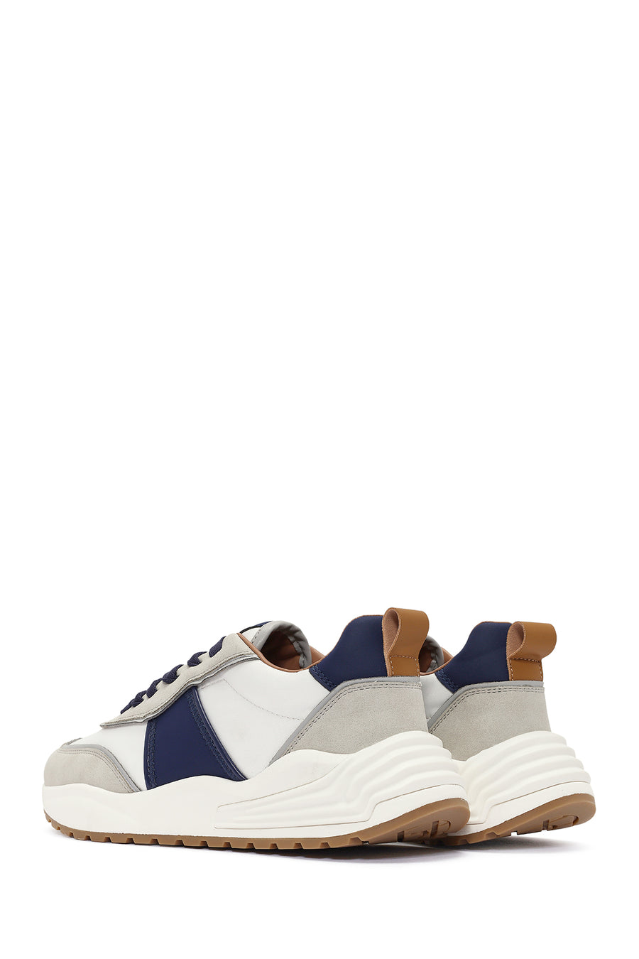 ACBC x DERİMOD Men's Beige Laced Thick Soled Sneaker