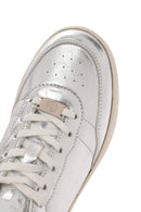 ACBC x Derimod Kadın Gri Metalik Bağcıklı Sneaker | Derimod