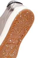 ACBC x Derimod Women's Bronze Lace-Up Metallic Sneakers | Derimod