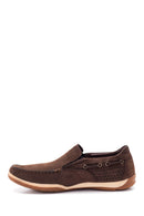 Erkek Deri Nubuk Loafer | Derimod