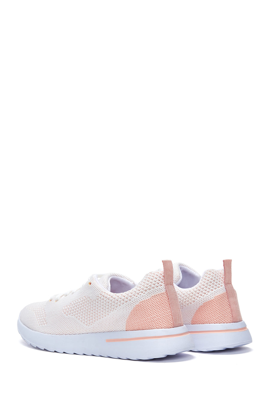 Women's Pink Cloth Sneaker