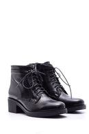 Women's Lace-Up Leather Boots | Derimod