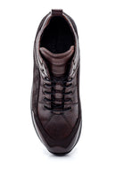 Men's Leather Patterned Boots | Derimod