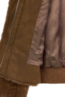 Aspen Woman Brown Teddy Jacket | Derimod