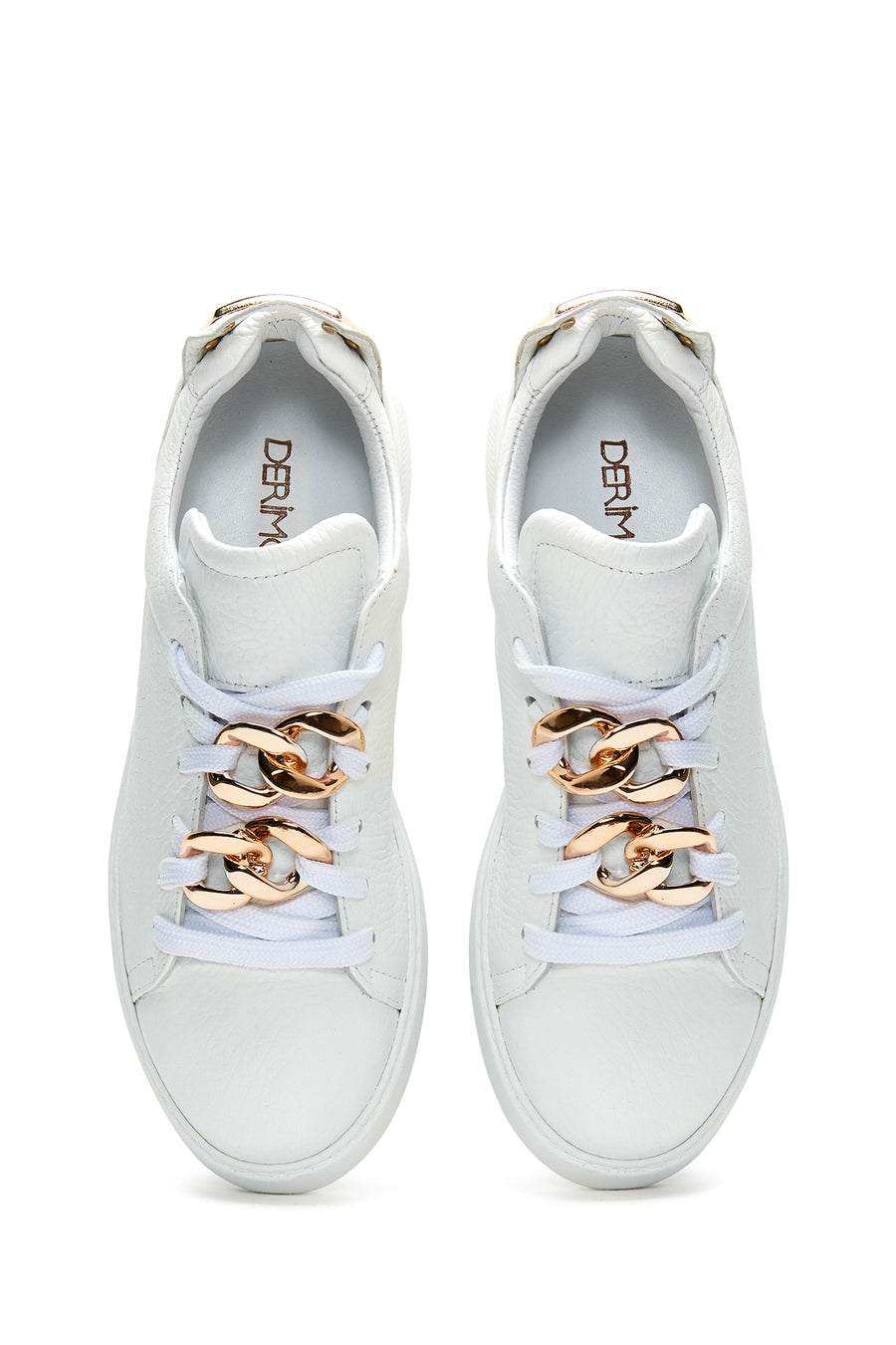 Kadın Deri Toka Detaylı Sneaker