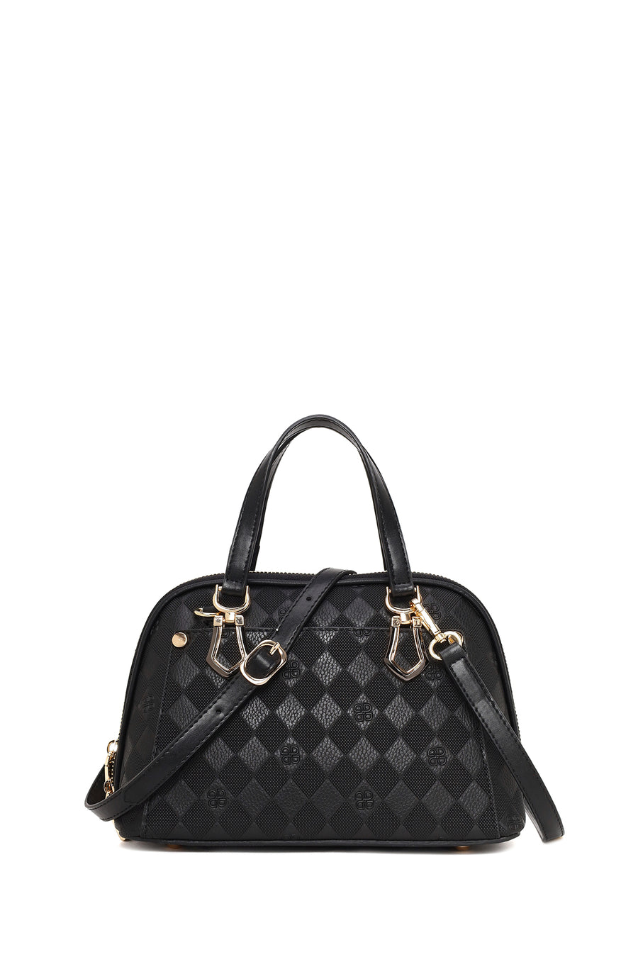 Woman Black Long-Strap Printed Shoulder Bag 26SBD201926 | Derimod