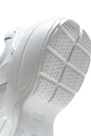 Women's Leather High Sole Sneaker | Derimod