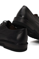 Male Black Lace-Up Leather Casual Shoes | Derimod