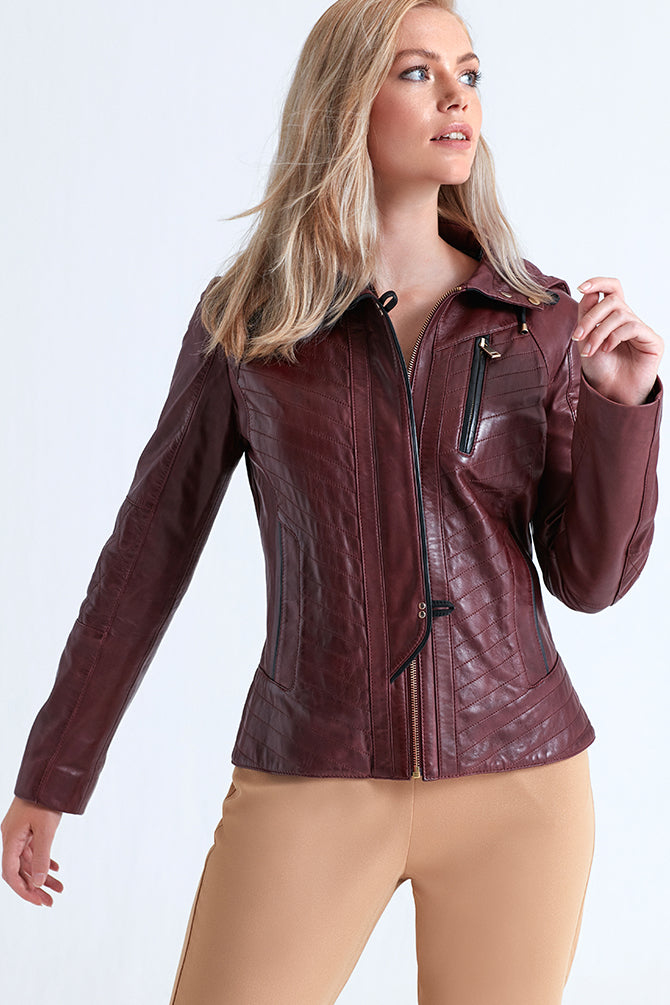 Belair Women's Leather Jacket