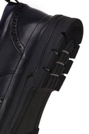 Derimod Fly Male Navy Lace-up Leather Casual Shoes | Derimod
