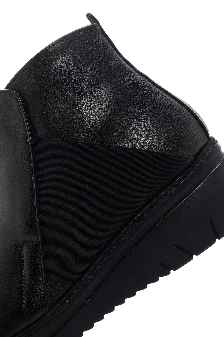 Women's Black Comfort Leather Boots
